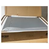 HOMCOM Kitchen Tilt Out Trash Bin Cabinet Free Standing Recycling Cabinet Trash Can Holder With Drawer, Gray