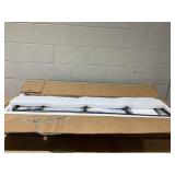 HOMCOM 4-Tier Industrial Pipe Shelves Floating Wall Mounted Bookshelf, Metal Frame Display Rack, 1" Thickness Shelving Unit for Farmhouse, Kitchen, Bar, Rustic Brown