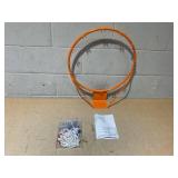 Costway Basketball Rim Wall Door All-Weather Hanging Mounted Basketball Hoop w/ Net