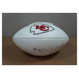 Patrick Mahomes II Signed Team Logo Football