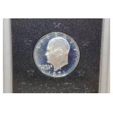 1971 Eisenhower Proof Silver Dollar Coin - 40% Silver