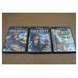 *3* Nintendo Game Cube Games - Call of Duty & Splinter Cell