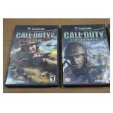 *3* Nintendo Game Cube Games - Call of Duty & Splinter Cell