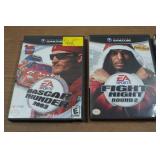 *3* Nintendo GameCube Games - Nascar, Fight Night, Tiger Woods