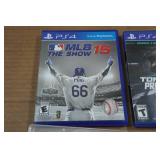 *3* PlayStation 4 Game - MLB, Tony Hawk, Fallout