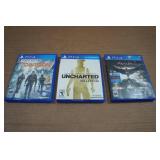 *3* PlayStation 4 Games - The Division, Uncharted, Batman