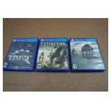 *3* PlayStation 4 Games - Thief, Extinction, Shadow of the Colossus