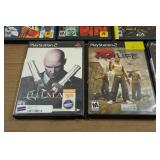 *7* PlayStation 2 Games - Grand Theft Auto, Black, Getaway, Hitman
