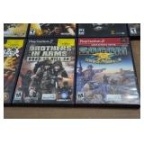 *10* PlayStation 2 Games - Socom, Soldier of Fortune, Kill Switch, Brothers in Arms