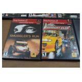 *7* PlayStation 2 Games - Ghost Recon, Splinter Cell, Smugglers Run