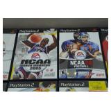 *10* PlayStation 2 Games - NCAA, Basketball & Football