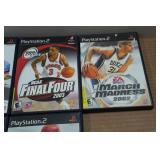 *10* PlayStation 2 Games - NCAA, Basketball & Football