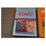 *3* Vintage Atari 2600 Games - Raiders of the Lost Ark, Adventure, Haunted House