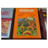 *3* Vintage Atari 2600 Games - Raiders of the Lost Ark, Adventure, Haunted House