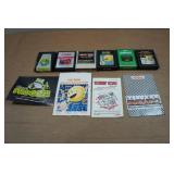 Vintage Atari 2600 Games - Frogger, ET, Donkey Kong, Pac-Man, Enduro