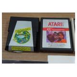 Vintage Atari 2600 Games - Frogger, ET, Donkey Kong, Pac-Man, Enduro