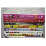 Assorted TV Series on DVD - Beverly Hills 90210, Young Sheldon, Walking Dead, Glee