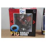 Harley Quinn Figurine and LED Keychain Light