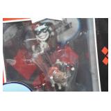 Harley Quinn Figurine and LED Keychain Light