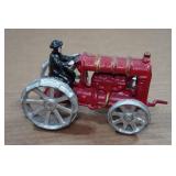 Vintage Cast Iron Tractor