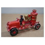 Vintage Cast Iron Fire Truck