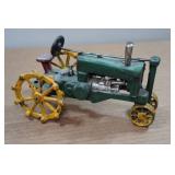 Vintage Cast Iron Tractor Replica