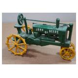 Vintage Cast Iron John Deere Tractor