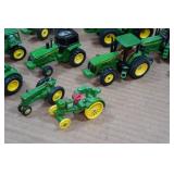 Assorted Toy Tractors