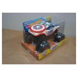 Hot Wheels 1:24 Scale Monster Jam Trucks - Captain America & Ironman