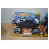 Hot Wheels 1:24 Scale Monster Jam Trucks - Bone Shaker, Cleatus, Barbarian