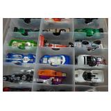 Assorted Die Cast Cars in Case
