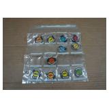 Vintage Hot Wheels Redline Collector Metal Button Badges