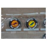 Vintage Hot Wheels Redline Collector Metal Button Badges
