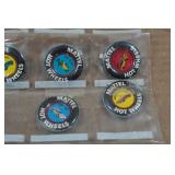 Vintage Hot Wheels Redline Collector Metal Button Badges