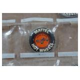 Vintage Hot Wheels Redline Collector Metal Button Badges