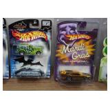 Assorted Hot Wheels - Halloween Highway, Mardi Gras, Clover Cars