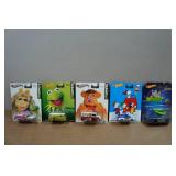 *5* Premium Hot Wheels - Muppets, Peanuts & Jetsons Series
