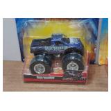 *7* Hot Wheels Monster Jam Trucks - Early - Blue Thunder, Monster Mutt, DK
