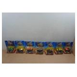 *7* Hot Wheels Monster Jam Trucks - Early - Backdraft, DK, Superman, Grave Digger