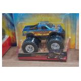 *7* Hot Wheels Monster Jam Trucks - Early - Taz, Dalmatian, Grave Digger