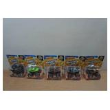 *5* Hot Wheels Monster Jam Trucks - Tattoo Series