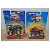 *2* Signed Hot Wheels Monster Jam Trucks - Captain