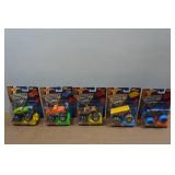 *5* Hot Wheels Monster Jam Trucks - with Stunt Ramps