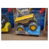*5* Hot Wheels Monster Jam Trucks - with Stunt Ramps