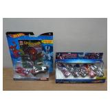 Hot Wheels Spider-Man Vs Venom & Civil War Packs