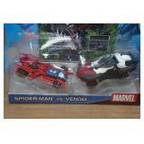 Hot Wheels Spider-Man Vs Venom & Civil War Packs