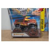 *3* Hot Wheels Monster Jam Trucks - Track Ace Tires
