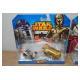 *3* Hot Wheels Star Wars Sets and Action Figure