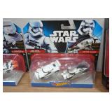 *3* Hot Wheels Star Wars Sets and Action Figure