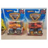 *4* Hot Wheels Monster Jam Trucks - Flag Series, Shoxx